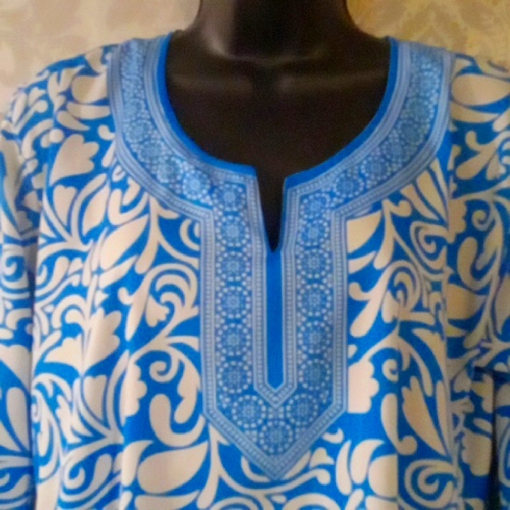 Bella Floral Tunic Top S - Picture 3 of 6